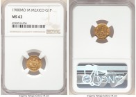 Republic gold Peso 1900 Mo-M MS62 NGC, Mexico City mint, KM410.5.

HID09801242017

© 2020 Heritage Auctions | All Rights Reserve
