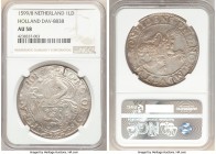 Holland. Provincial Lion Daalder 1599/8 AU58 NGC, KM-11, Dav-8838. Jones-2526. Comes with detailed collector tag. 

HID09801242017

© 2020 Heritag...