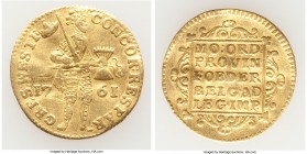 West Friesland. Provincial gold Ducat 1761 VF, KM128.2. 21.4mm. 34.0mm. First year of type. 

HID09801242017

© 2020 Heritage Auctions | All Right...