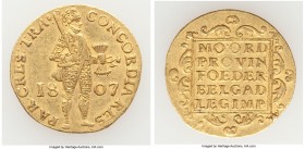 Kingdom of Holland. Louis Napoleon gold Ducat 1807 XF, KM26.2. 21.0mm. 3.39gm. 

HID09801242017

© 2020 Heritage Auctions | All Rights Reserve