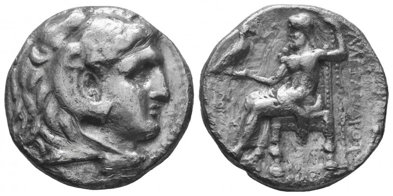 MACEDONIAN KINGDOM. Alexander III the Great (336-323 BC). AR tetradrachm 

Condi...