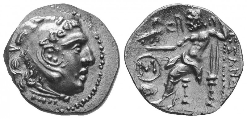 MACEDONIAN KINGDOM. Alexander III the Great (336-323 BC). AR Drachm 

Condition:...