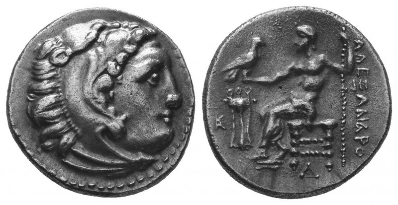 MACEDONIAN KINGDOM. Alexander III the Great (336-323 BC). AR Drachm

Condition: ...