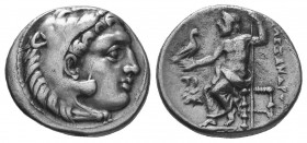 MACEDONIAN KINGDOM. Alexander III the Great (336-323 BC). AR Drachm

Condition: Very Fine

Weight: 4.20 gr
Diameter: 16 mm