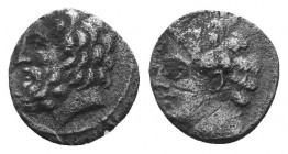 Greek Obol, Ca. 350-300 BC. AR

Condition: Very Fine

Weight: 0.30 gr
Diameter: 7 mm