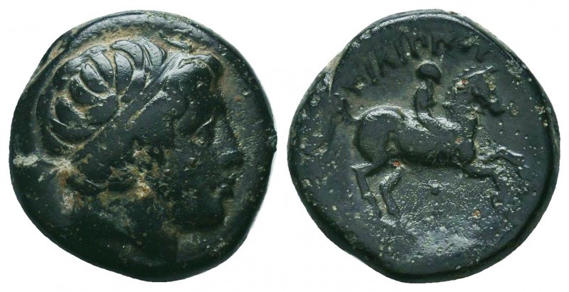 MACEDON. Kingdom of Macedon. Philip III, 323-317 B.C. AE Unit, 

Condition: Very...