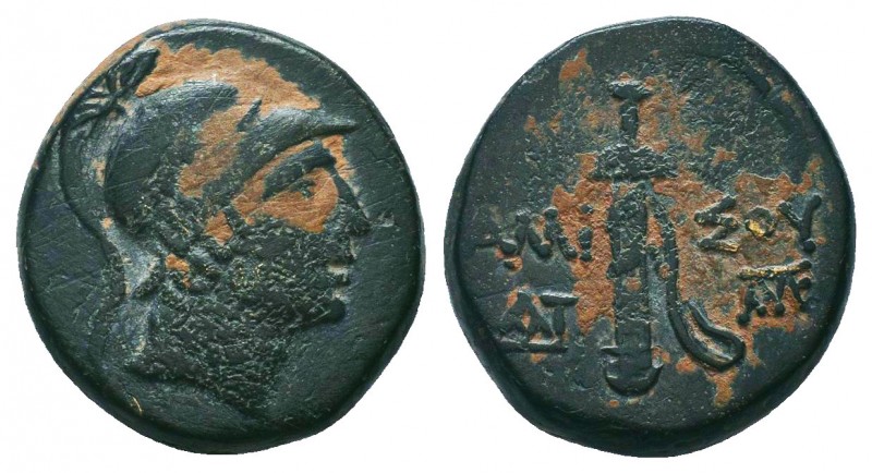 PONTOS. Amisos. Ae (Circa 111-105 or 95-90 BC). Struck under Mithradates VI Eupa...