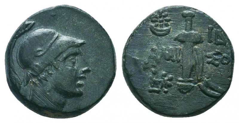 PONTOS. Amisos. Ae (Circa 111-105 or 95-90 BC). Struck under Mithradates VI Eupa...