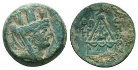 CILICIA. Tarsos (164-27 BC). Ae.

Condition: Very Fine

Weight: 6.40 gr
Diameter: 20 mm