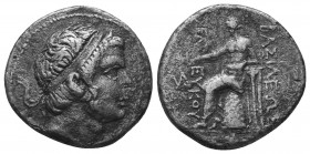 SELEUKID KINGS of SYRIA. Seleukos II Kallinikos. 246-225 BC. AR Tetradrachm Uncertain mint, probably in Mesopotamia. Diademed head right / Apollo Delp...