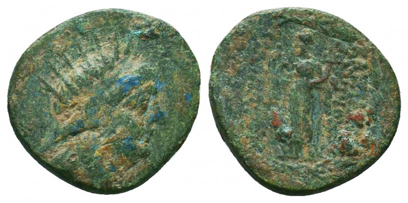 SELEUKID KINGS OF SYRIA. 312-281 BC. AE, 

Condition: Very Fine

Weight: 6.50 gr...