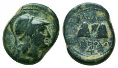 Seleukid Kingdom. Antiochos I Soter. 281-261 B.C. AE

Condition: Very Fine

Weight: 6.90 gr
Diameter: 20 mm