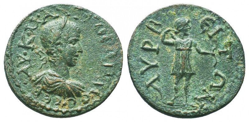 CILICIA.Lyrbe.Gordian III.238-244 AD.AE Bronze.ΑΥ Κ Μ ΑΝΤ ΓΟΡΔΙΑΝΟϹ, laureate, d...