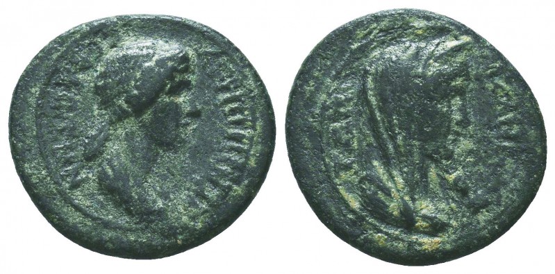 PHRYGIA. Aezanis. Agrippina II. 50-59 AD. AE Bronze

Condition: Very Fine

Weigh...