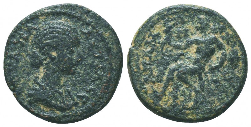 PHRYGIA. Apamea. Plautilla (Augusta, 202-205). Ae.
Obv: ΦOVΛ ΠΛΑVTIΛ CЄ.
Draped ...