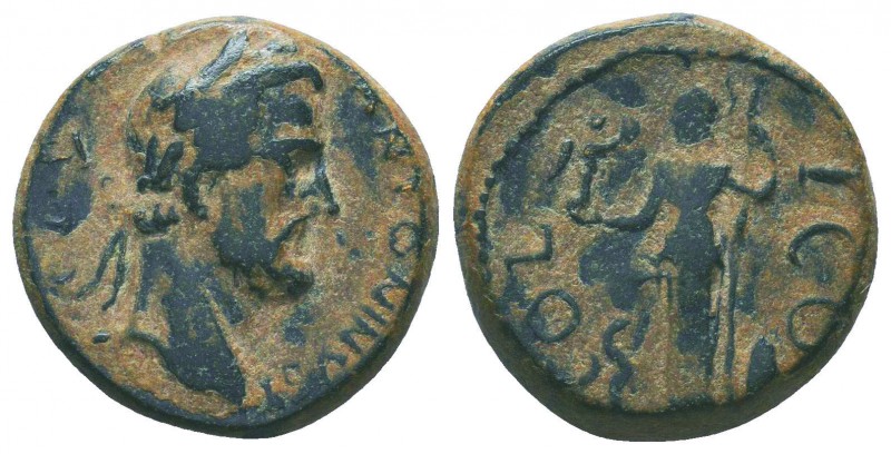 LYCAONIA.Iconium.Antoninus Pius.138 - 161 AD.AE Bronze

Condition: Very Fine

We...