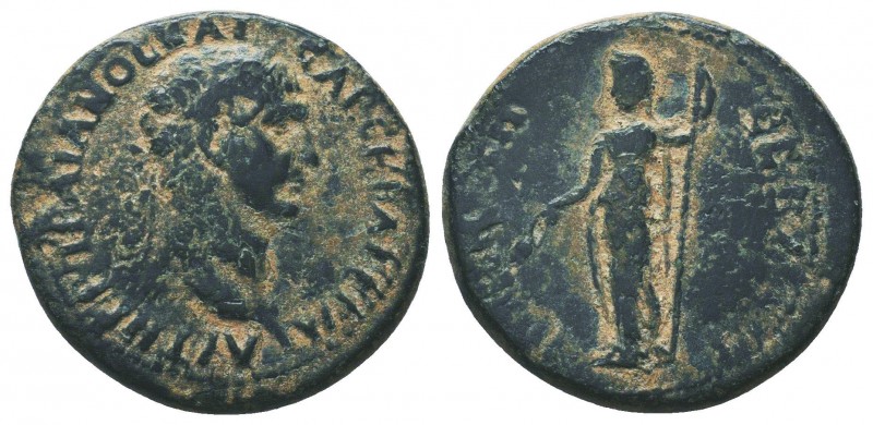 Trajan (AD 98-117). AE 

Condition: Very Fine

Weight: 11.40 gr
Diameter: 26 mm