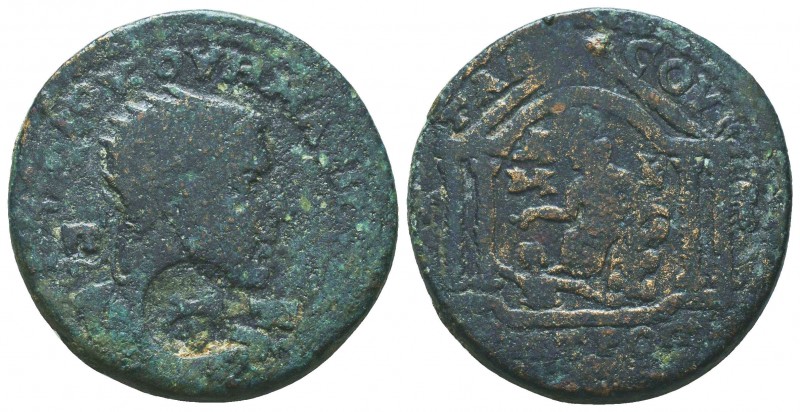 Maximinus I Æ35 of Tarsus, Cilicia. AD 222-235. Radiate, draped and cuirassed bu...