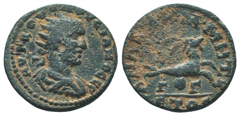 CILICIA. Anazarbus. Volusian (251-253). Ae Diassarion. Dated CY 270 (251/2). 

O...