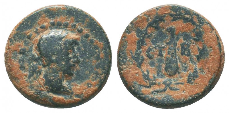 CAPPADOCIA. Caesarea. Hadrian (117-138). Ae. Dated RY 2.
Obv: Laureate head righ...