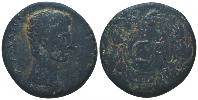 Syria, Antioch. Augustus. 27 B.C.-A.D. 14 AE Sestertius, struck ca. 20-10 B.C. B...