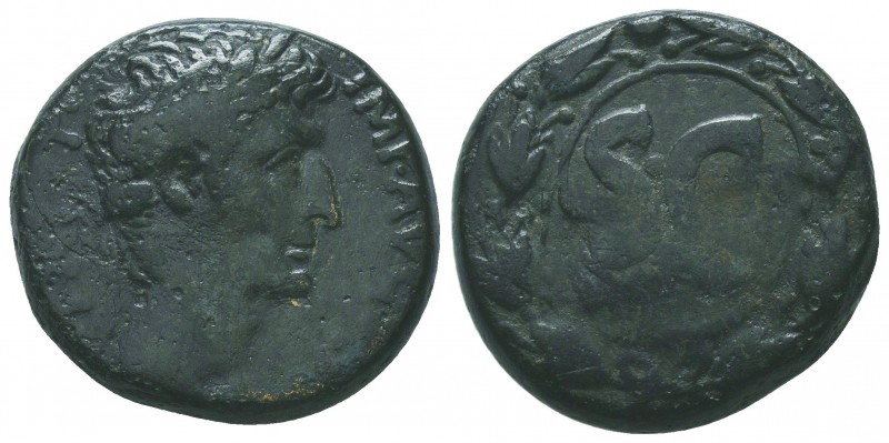 Syria, Antioch. Augustus. 27 B.C.-A.D. 14 AE

Condition: Very Fine

Weight: 19.7...