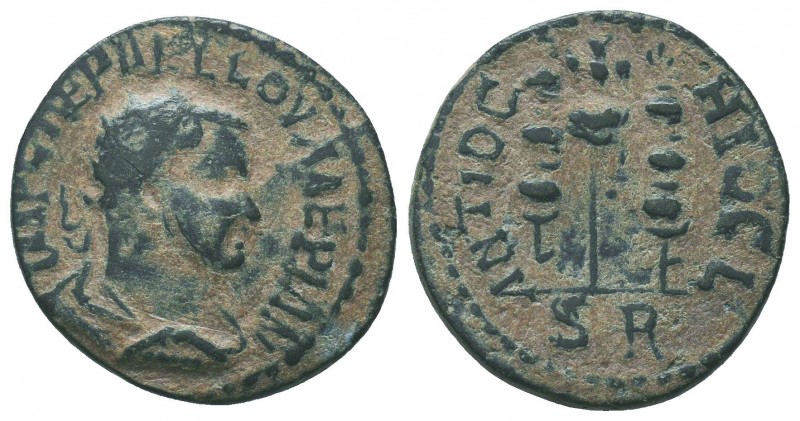 Valerian Pisidia, Antioch 253-260 AD. AE

Condition: Very Fine

Weight: 5.80 gr
...