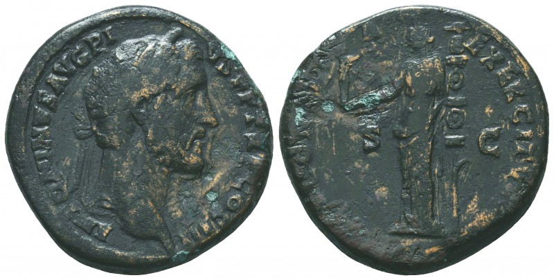 Antoninus Pius. A.D. 138-161. AE sestertius

Condition: Very Fine

Weight: 25.80...