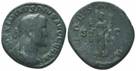 Maximinus I (AD 235-238). AE sestertius

Condition: Very Fine

Weight: 20.60 gr
Diameter: 30 mm