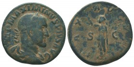 Maximinus I (AD 235-238). AE sestertius

Condition: Very Fine

Weight: 19.50 gr
Diameter: 30 mm