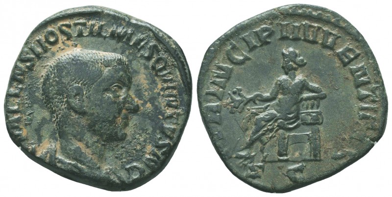 HOSTILIAN AS CAESAR, (A.D. 251), AE sestertius,

Condition: Very Fine

Weight: 1...