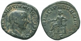 HOSTILIAN AS CAESAR, (A.D. 251), AE sestertius,

Condition: Very Fine

Weight: 15.10 gr
Diameter: 27 mm