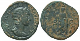 JULIA MAMAEA (MOTHER OF SEVERUS ALEXANDER). AE Sestertius,

Condition: Very Fine

Weight: 19.50 gr
Diameter: 31 mm
