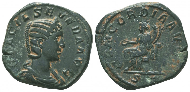 Otacilia Severa. AE Sestertius (244-249 AD).

Condition: Very Fine

Weight: 19.7...