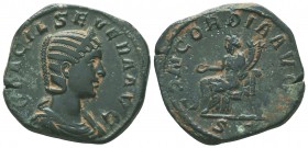 Otacilia Severa. AE Sestertius (244-249 AD).

Condition: Very Fine

Weight: 19.70 gr
Diameter: 28 mm