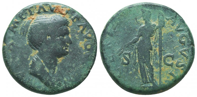 Julia Titi. Augusta, AD 79-90/1. Æ Dupondius. Rome mint. Struck under Titus, AD ...