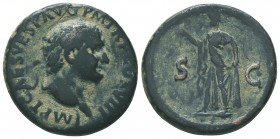 Vespasian (AD 69-79). AE Dupondius

Condition: Very Fine

Weight: 10.00 gr
Diameter: 26 mm