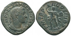 SEVERUS ALEXANDER, A.D. 222-235. AE Sestertius, Rome Mint

Condition: Very Fine

Weight: 25.20 gr
Diameter: 30 mm