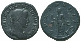 SEVERUS ALEXANDER, A.D. 222-235. AE Sestertius, Rome Mint

Condition: Very Fine

Weight: 28.00 gr
Diameter: 30 mm