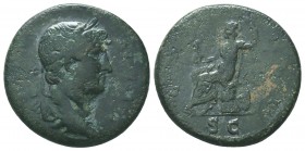 Hadrian 118 AD. Dupondius. Rome, AE

Condition: Very Fine

Weight: 8.20 gr
Diameter: 22 mm