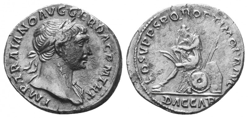 Trajan. AD 98-117. AR Denarius

Condition: Very Fine

Weight: 3.20 gr
Diameter: ...