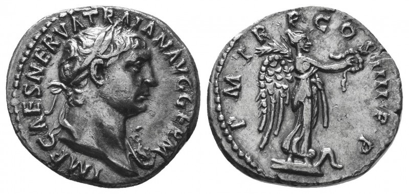 Trajan. AD 98-117. AR Denarius

Condition: Very Fine

Weight: 2.80 gr
Diameter: ...