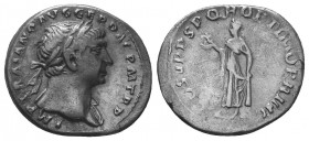 Trajan. AD 98-117. AR Denarius

Condition: Very Fine

Weight: 3.30 gr
Diameter: 19 mm
