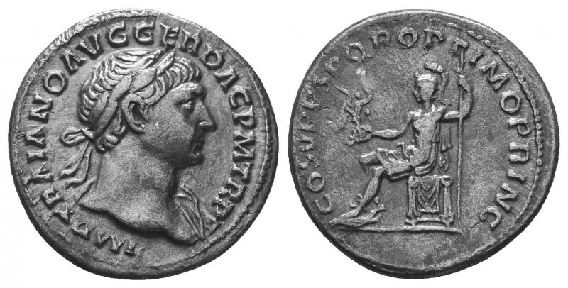 Trajan. AD 98-117. AR Denarius

Condition: Very Fine

Weight: 3.00 gr
Diameter: ...