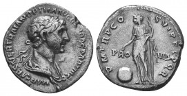 Trajan. AD 98-117. AR Denarius

Condition: Very Fine

Weight: 3.10 gr
Diameter: 18 mm