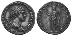 Trajan. AD 98-117. AR Denarius

Condition: Very Fine

Weight: 3.20 gr
Diameter: 18 mm
