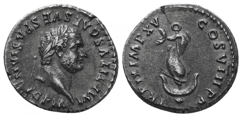 Vespasian. AD 69-79. AR Denarius

Condition: Very Fine

Weight: 3.30 gr
Diameter...