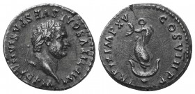 Vespasian. AD 69-79. AR Denarius

Condition: Very Fine

Weight: 3.30 gr
Diameter: 18 mm