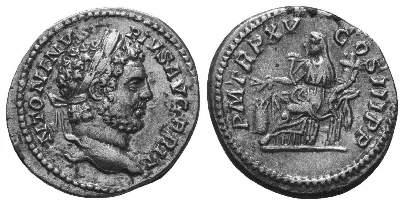 Caracalla. As Caesar, AD 196-198. AR Denarius

Condition: Very Fine

Weight: 3.3...