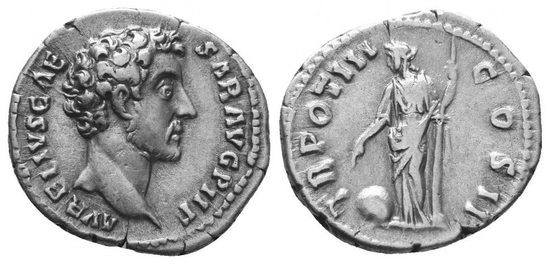 Marcus Aurelius AR Denarius. Rome, AD 170-171. 

Condition: Very Fine

Weight: 3...